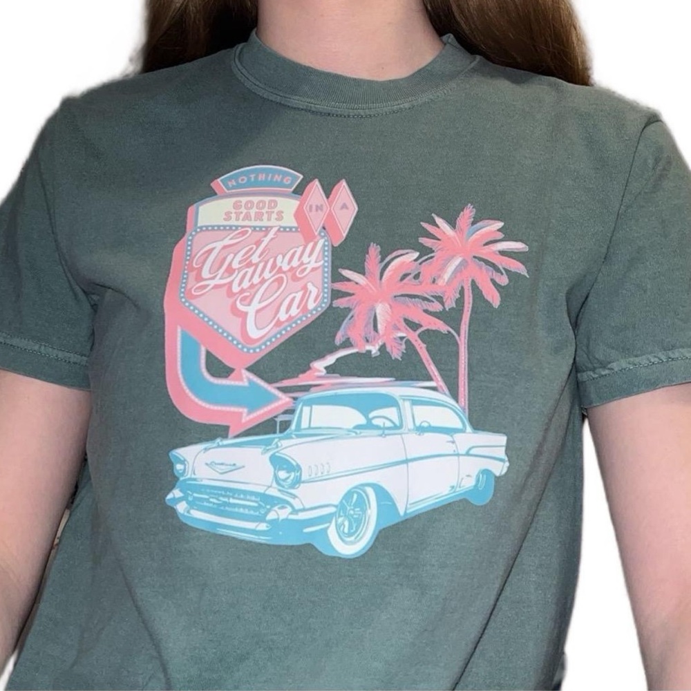 Taylor Swift - Getaway Car Inspired Graphic T-Shirt